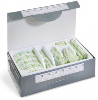 Box Of 120 Assorted Fabric Plasters